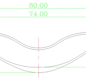 Roues carbone FATBIKE - 74mm interne - H28mm